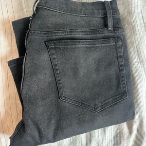 Frame Denim Black Skinny Jeans Modern Style